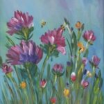 Blossoms in Bloom: A mixed media watercolor and acrylic workshop - Apr. 10